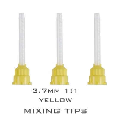 yellow mixing tips